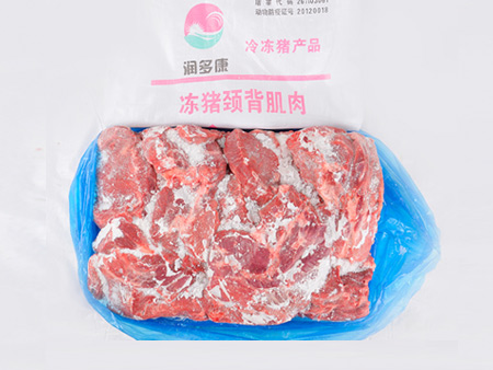 凍豬頸背肌肉